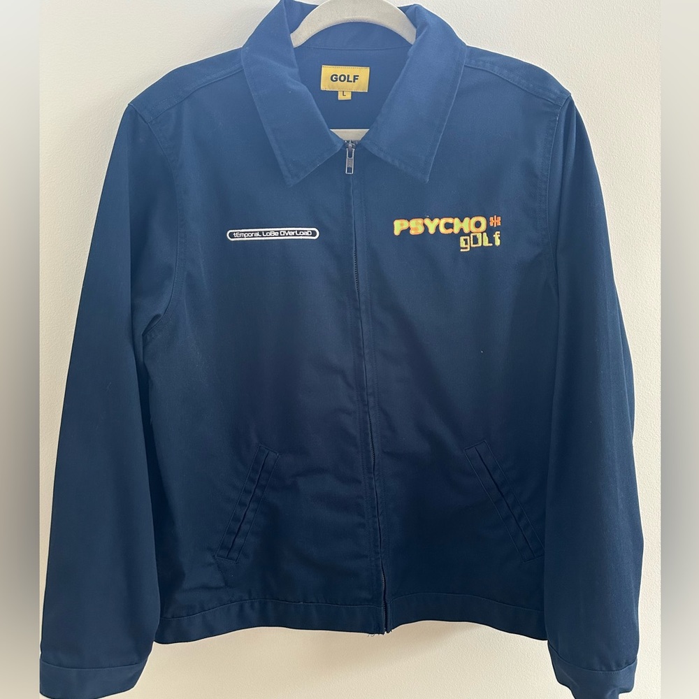 GOLF WANG PYSCHO GOLF ZIP-UP FIELD JACKET